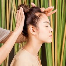 Head massage in Royal Velvet Spa delhi