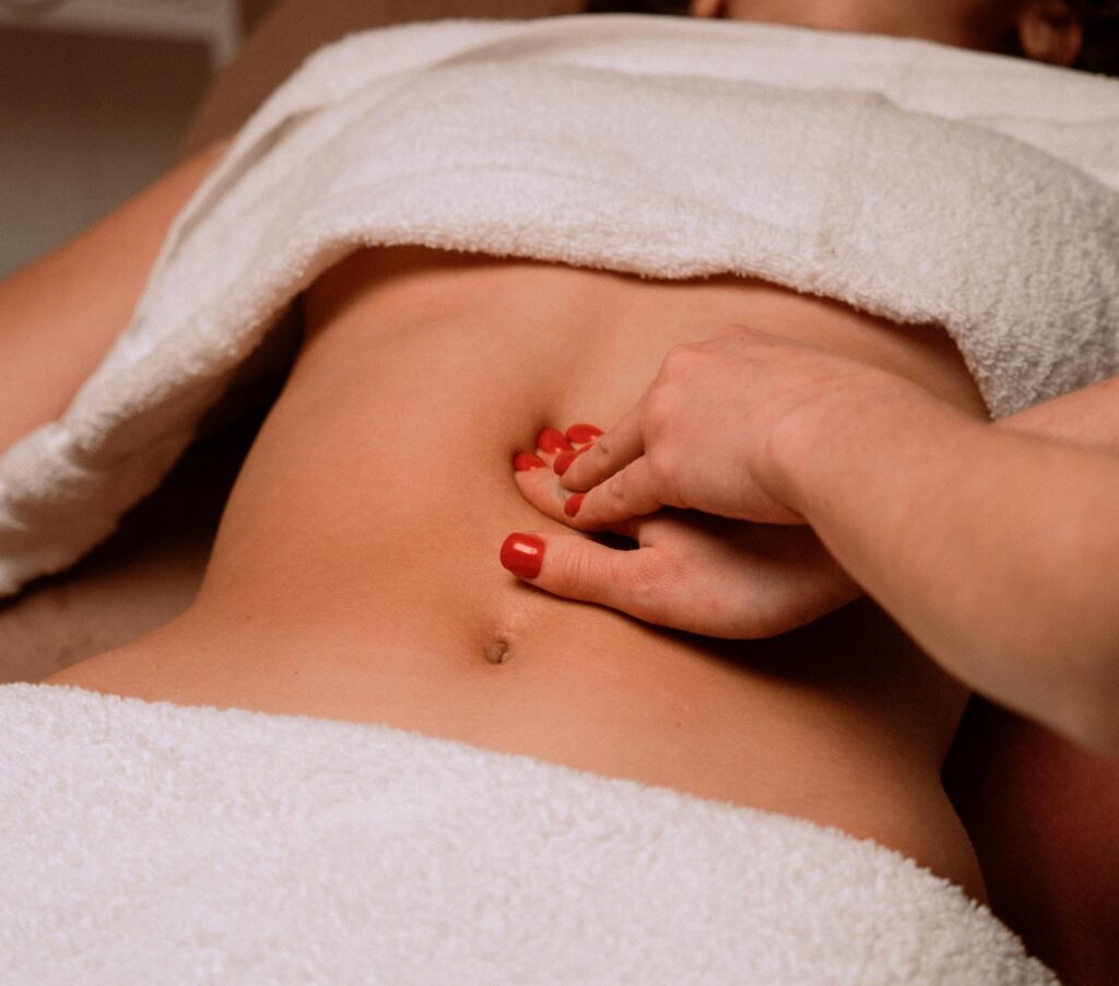 Luxury spa room in Gurgaon with warm lighting and premium massage setup