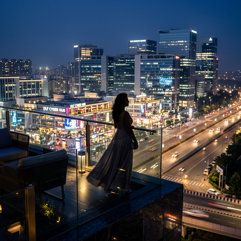 Elegant Escort with a luxury evening ambience