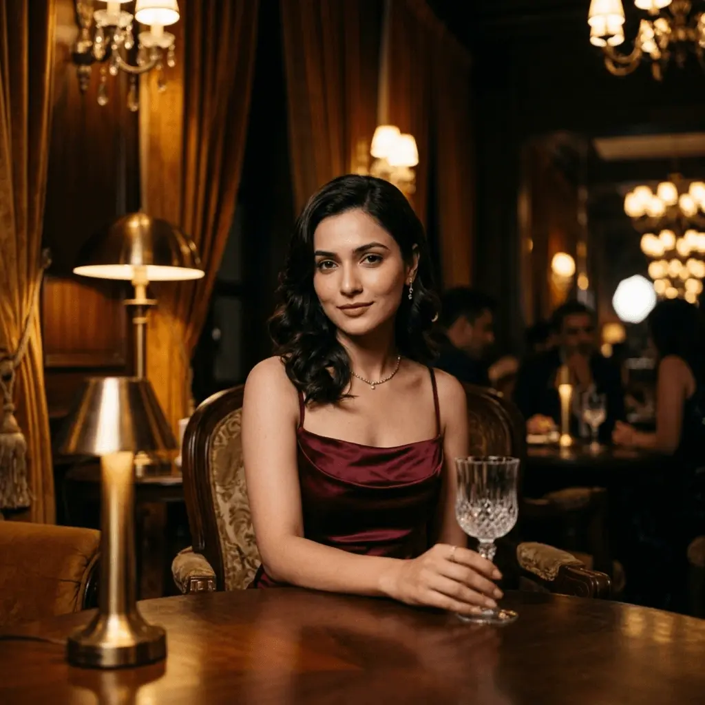 Premium nightlife hosting and luxury social companion services for elite clients in South Delhi.